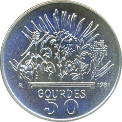 50 Gourdes 1981 Wertseite