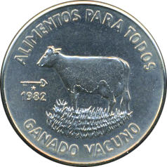 1 Peso 1982 Motivseite