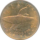 ½ Penny 1981 Wertseite