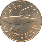 ½ Penny 1981 Wertseite