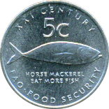 5 Cents 1999, 2000 Wertseite