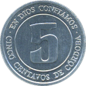 5 Centavos 1974 Wertseite
