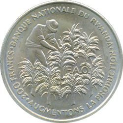 200 Francs 1972 Wertseite