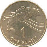1 Penny 1991 Wertseite