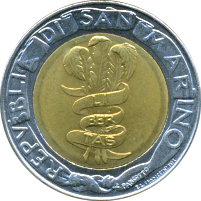 500 Lire 1994 Motivseite