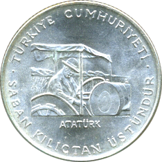 150 Lira 1978 Motivseite