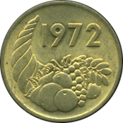 20 Centimes 1972 Motivseite