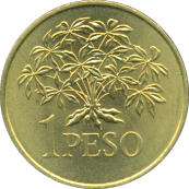 1 Peso 1977 Wertseite