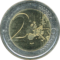 2 Euro 2004 Wertseite