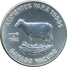 5 Pesos 1981 Bildseite