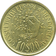 10 Escudos 1987 Wertseite