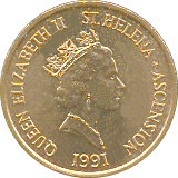 1 Penny 1991 Motivseite