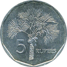 5 Rupees 1982,1992,1997,2000,2007