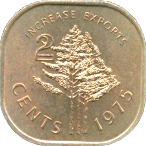 2 Cents 1975 Wertseite