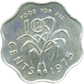 10 Cents 1975 Wertseite